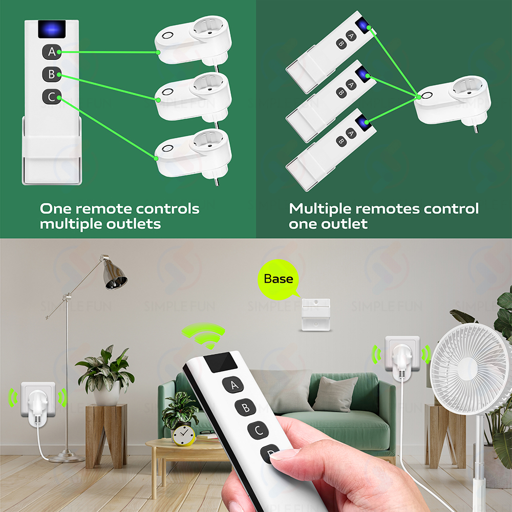 433Mhz Wireless Remote Control - مراجعة Universal Remote Smart Home وسعره