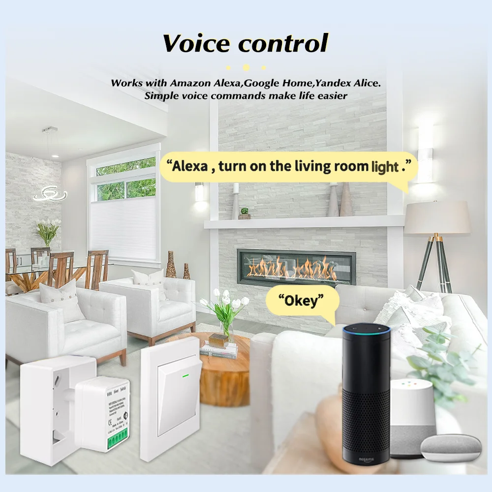 For Tuya Mini Smart WiFi Switc - مراجعة Smart Home Matter وسعره