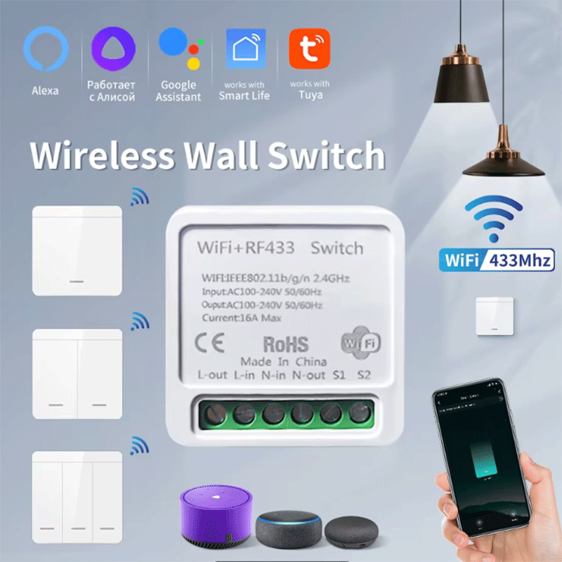 Tuya WiFi Smart Light Switch S - مراجعة Smart Home Matter وسعره
