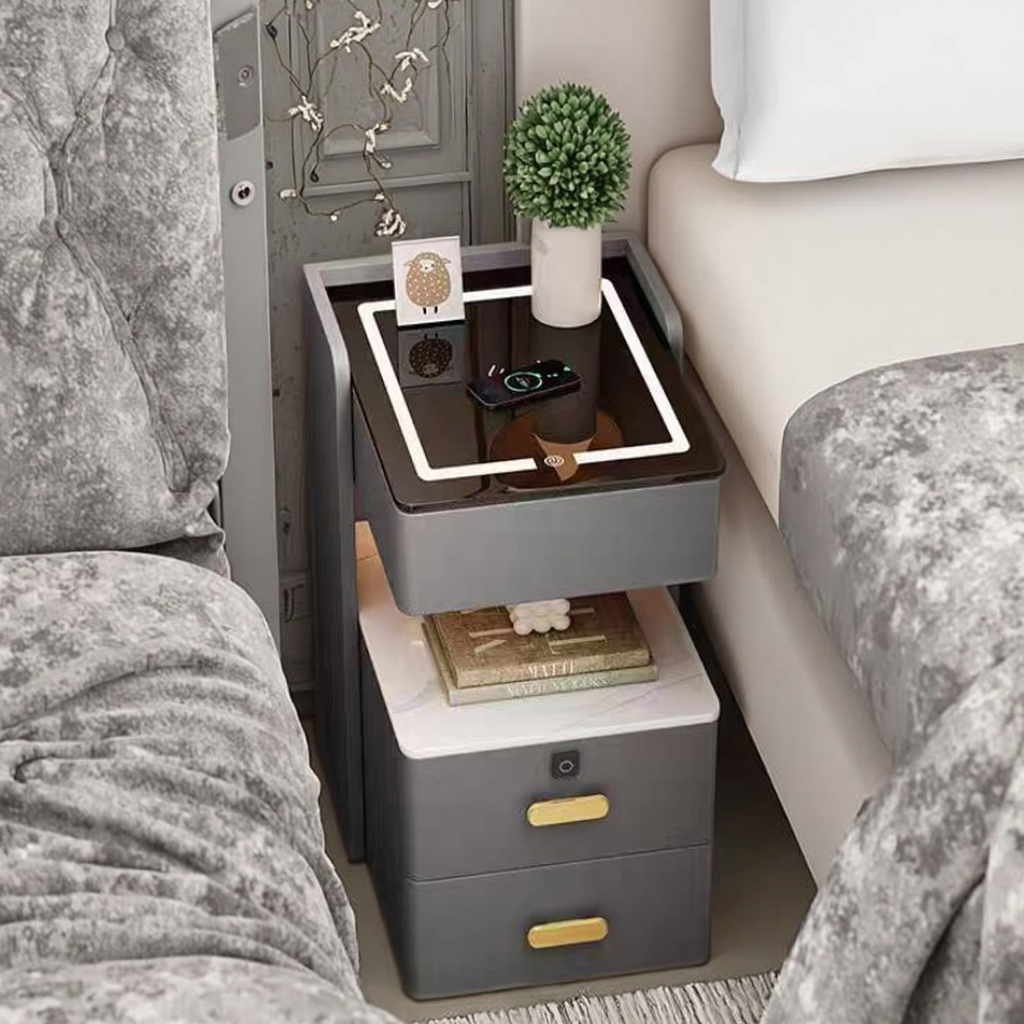 Small Smart Bedside Cabinet, S - مراجعة Smart Home Simple وسعره
