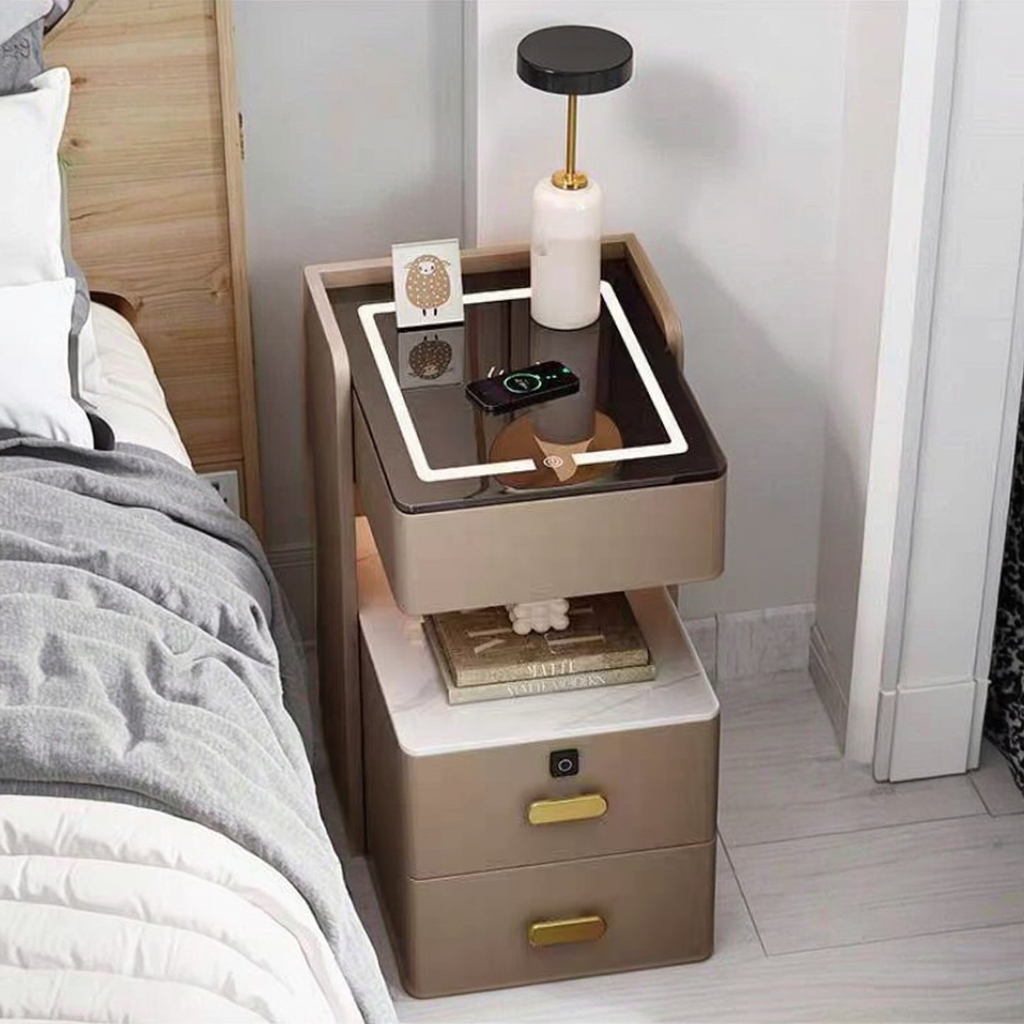 Small Smart Bedside Cabinet, S - مراجعة Smart Home Simple وسعره