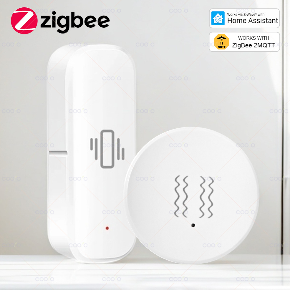 ZigBee 3.0 Vibration Sensor Re - مراجعة Smart Home Setup وسعره