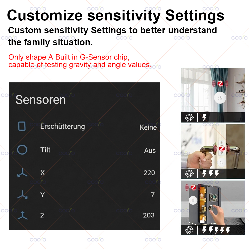ZigBee 3.0 Vibration Sensor Re - مراجعة Smart Home Setup وسعره