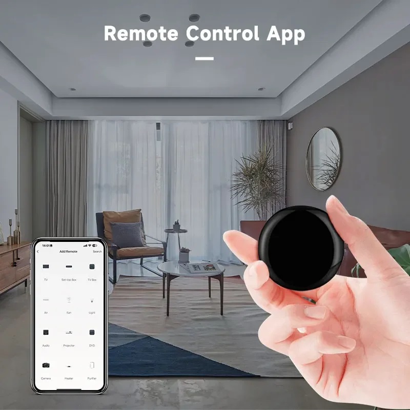 Tuya WiFi IR Remote Control Sm - مراجعة Universal Remote Smart Home وسعره