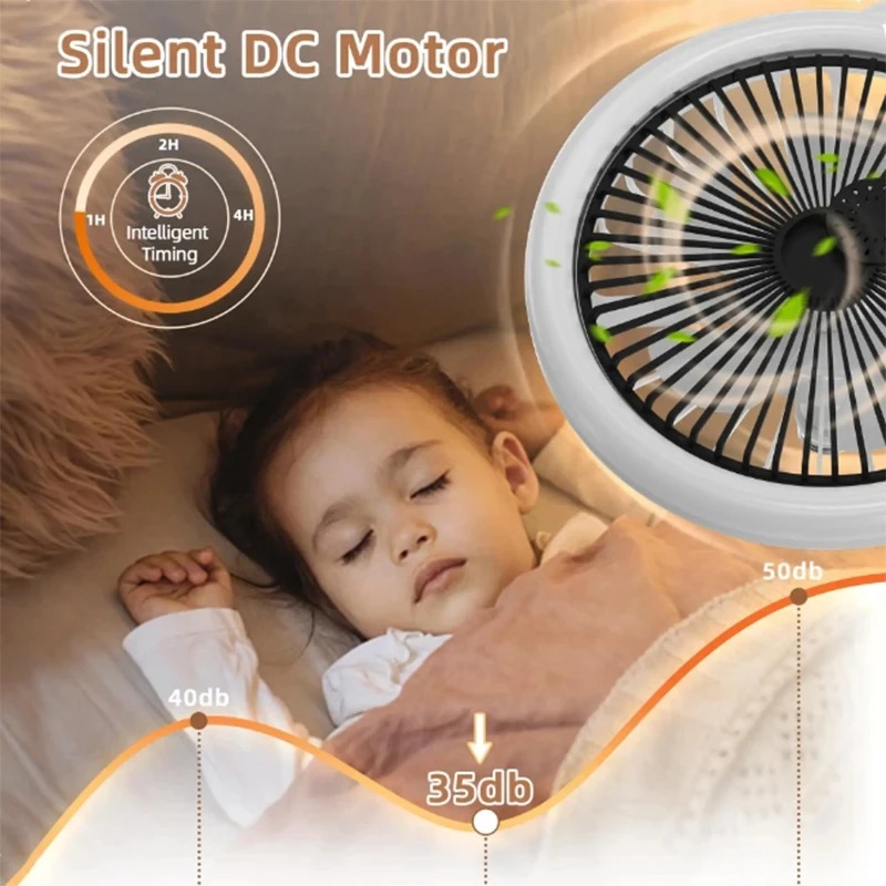 Rotatable 3in1 Ceiling Fan Lig - مراجعة Smart Home Ventilation وسعره
