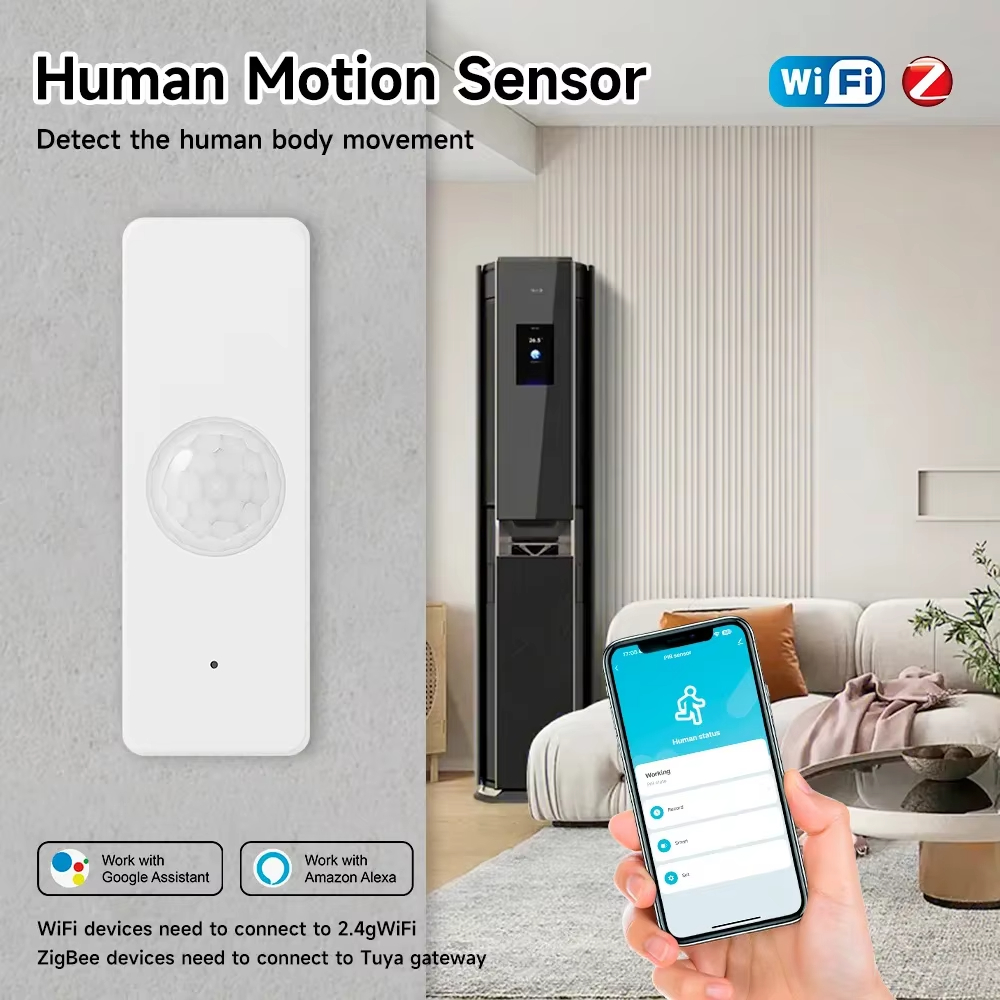 Tuya WiFi Zigbee PIR Motion Se - مراجعة Smart Home Setup وسعره