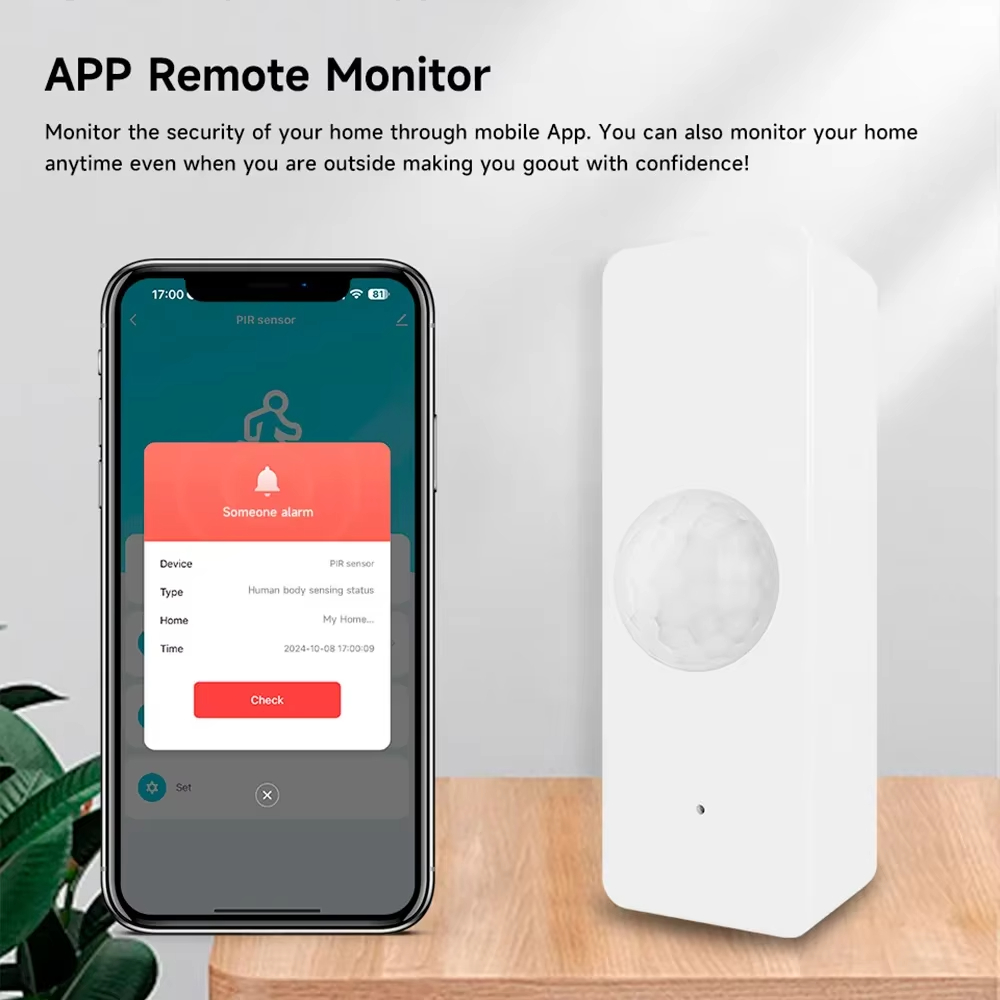 Tuya WiFi Zigbee PIR Motion Se - مراجعة Smart Home Setup وسعره