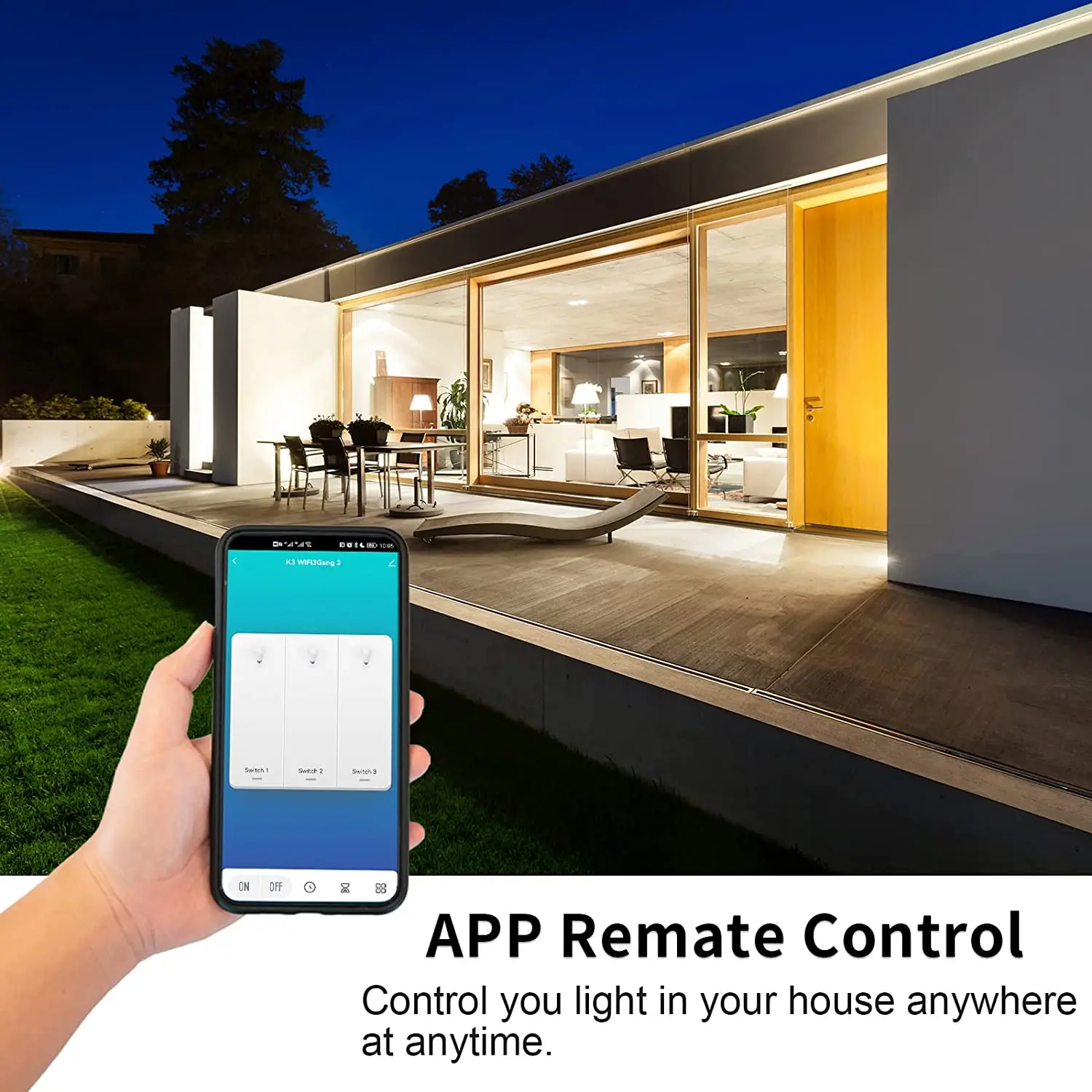 Tuya Wifi EU Smart Switches 1/ - مراجعة Smart Home Matter وسعره