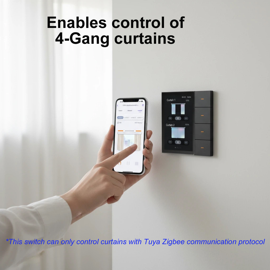 F3-pro Tuya Smart Panel ZigBee - مراجعة Smart Home Devices وسعره