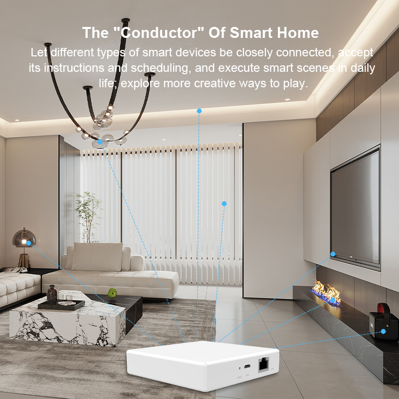Matter Gateway Hub Homekit Tuy - مراجعة Smart Home Apple وسعره