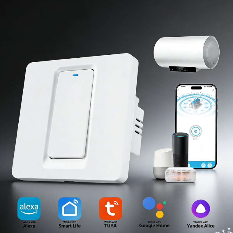 Smart Water Heater Switch/WiFi - مراجعة Smart Home Matter وسعره