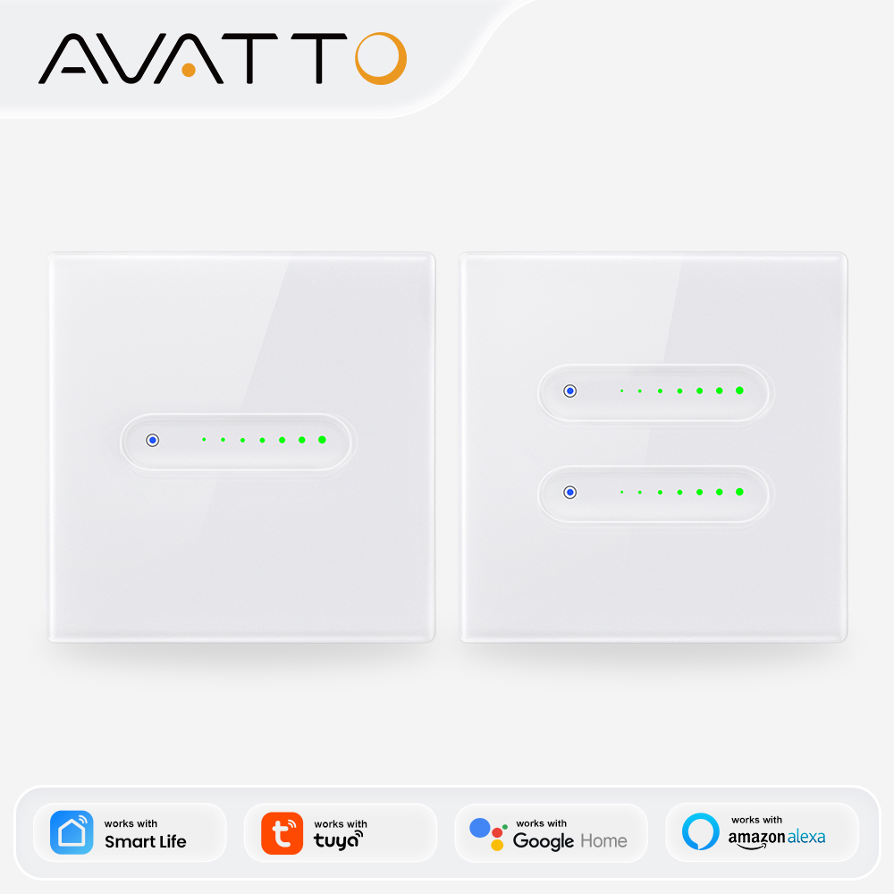 AVATTO WiFi 1/2 Gang Smart Dim - مراجعة Smart Home Matter وسعره