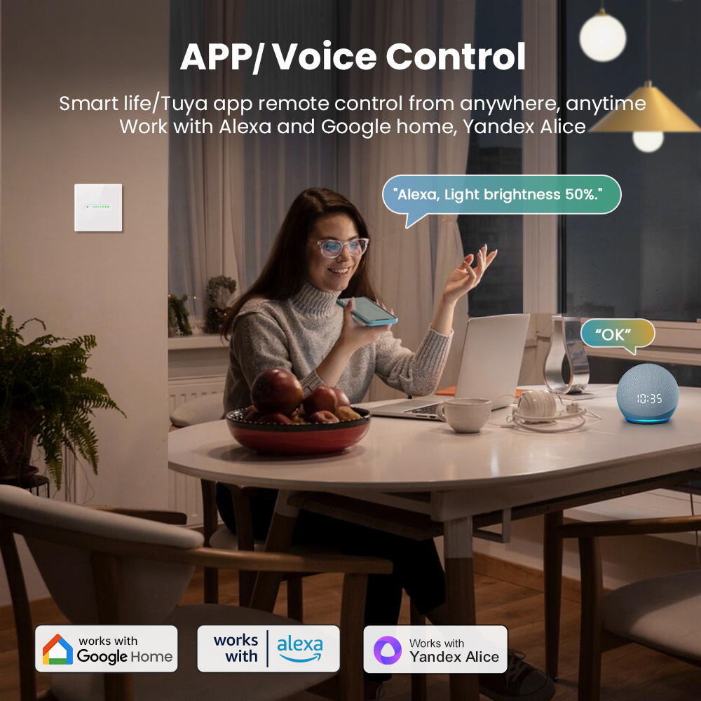 AVATTO WiFi 1/2 Gang Smart Dim - مراجعة Smart Home Matter وسعره