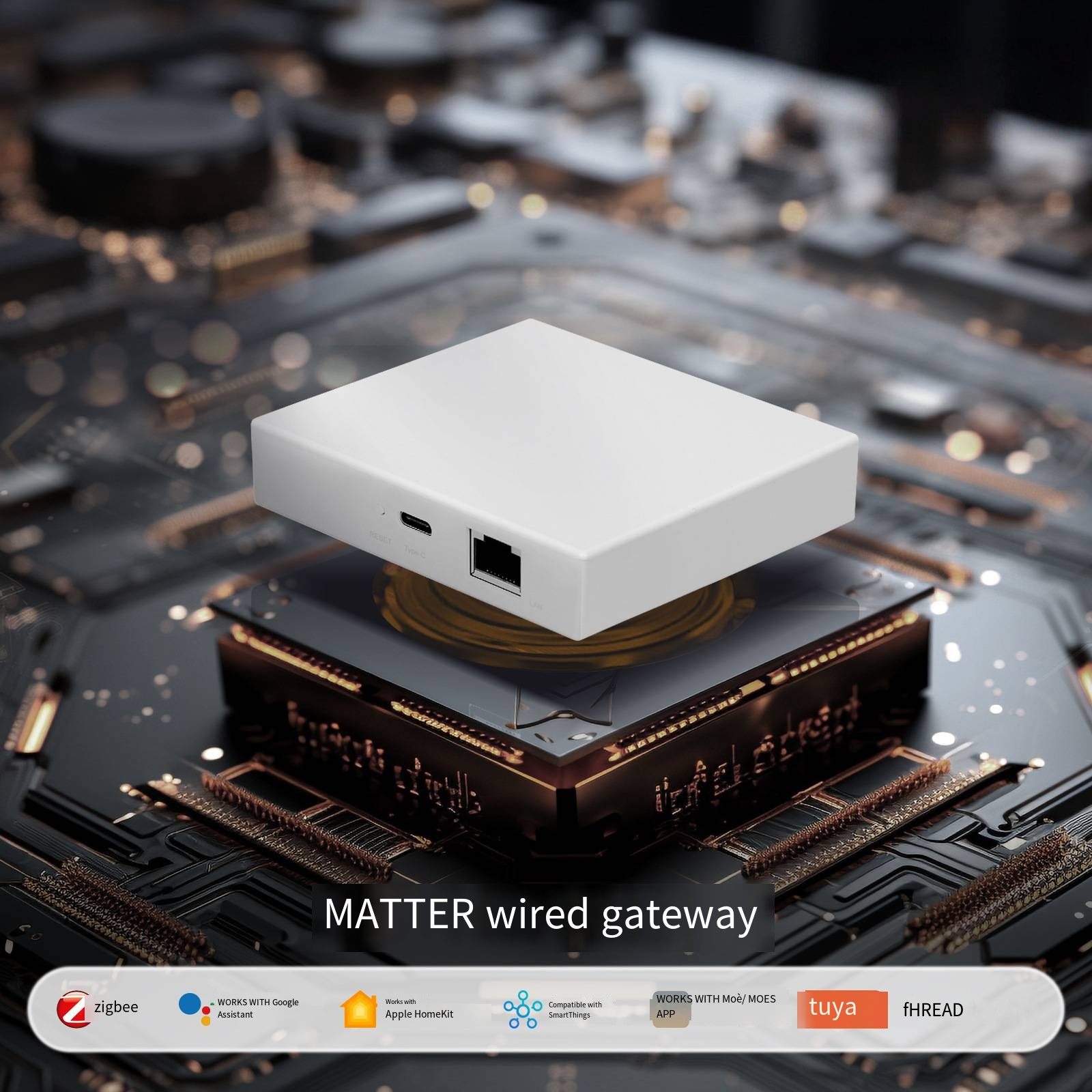 Tuya Wired Gateway Supports Ap - مراجعة Smart Home Apple وسعره