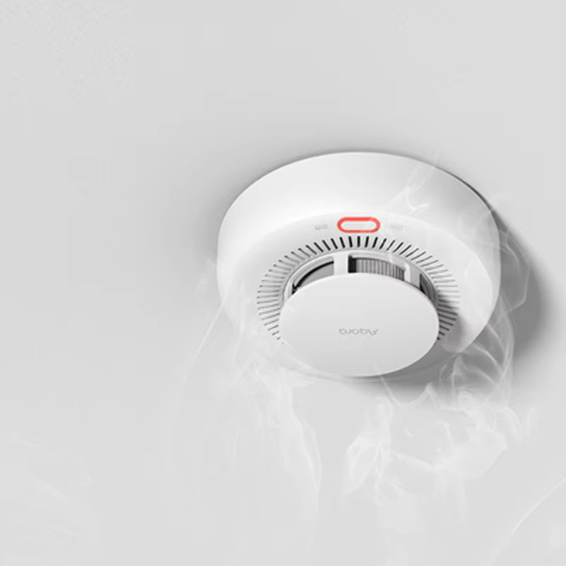 Original Aqara Smoke Detector  - مراجعة Smart Smoke Detector وسعره