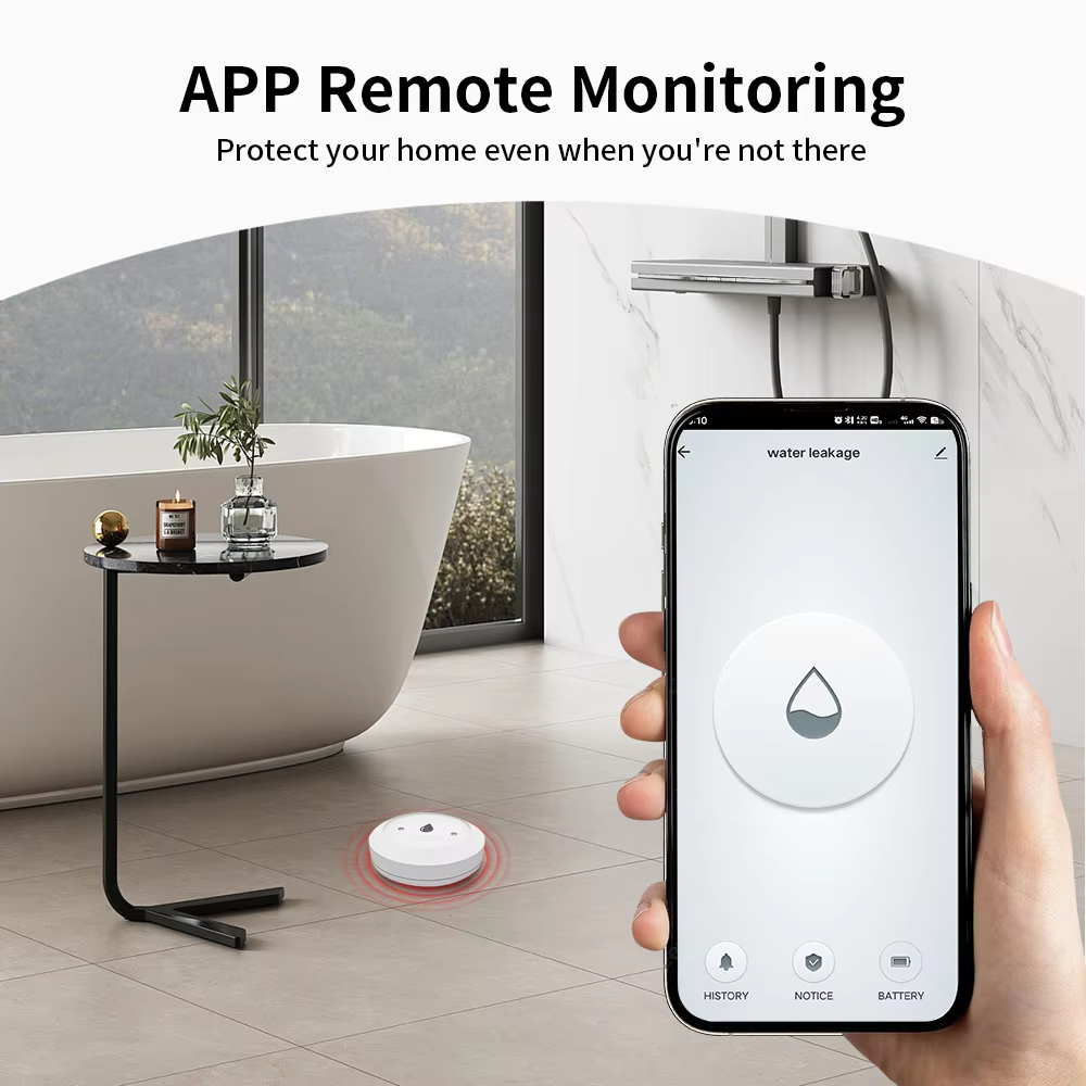 For Tuya Zigbee Smart Water Le - مراجعة Smart Home Setup وسعره