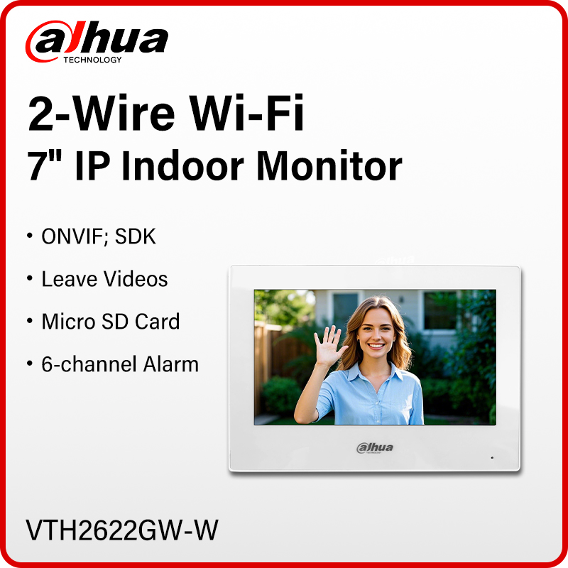 Dahua 2-Wire WiFi Indoor Monit - مراجعة Wifi Doorbell Camera وسعره