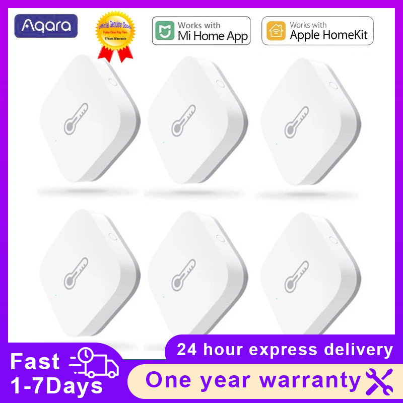 Aqara Temperature Humidity Sen - مراجعة Smart Home Apple وسعره
