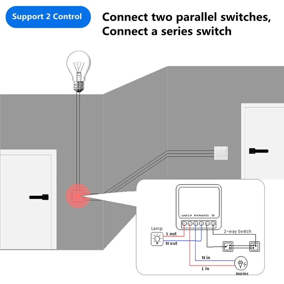 Tuya Mini 16A WiFi Switch Smar - مراجعة Smart Home Simple وسعره
