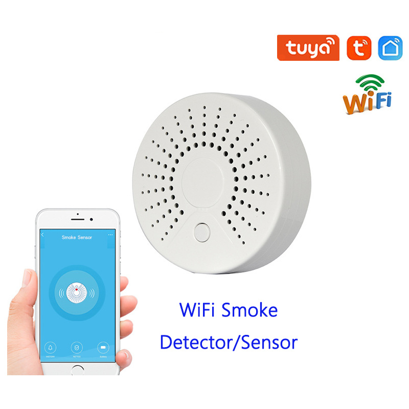 Tuya WiFi Smart Home Smoke Det - مراجعة Smart Smoke Detector وسعره