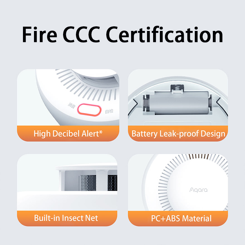 New Aqara Smoke Detector Zigbe - مراجعة Smart Smoke Detector وسعره