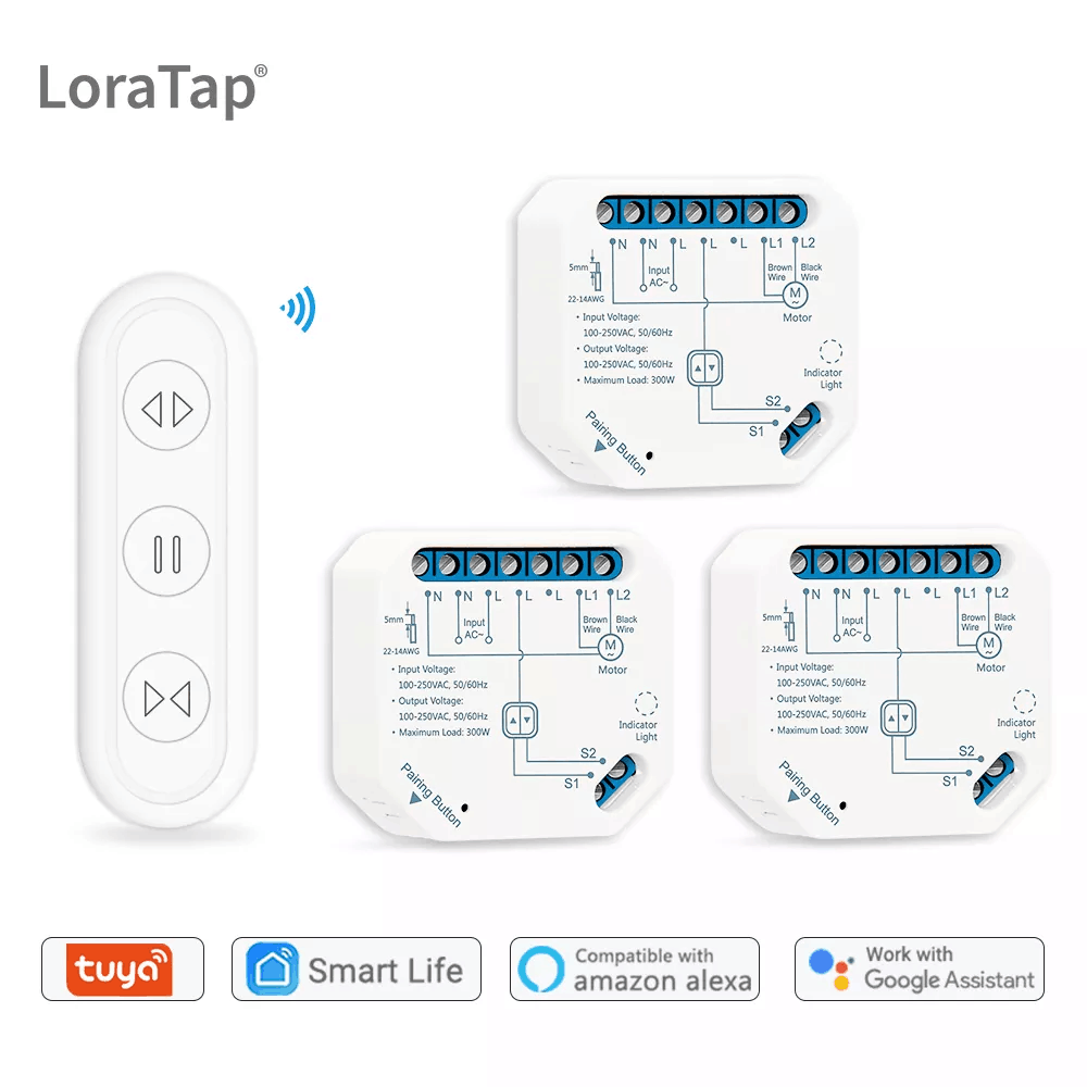 Tuya Smart Life Curtain Switch - مراجعة Universal Remote Smart Home وسعره