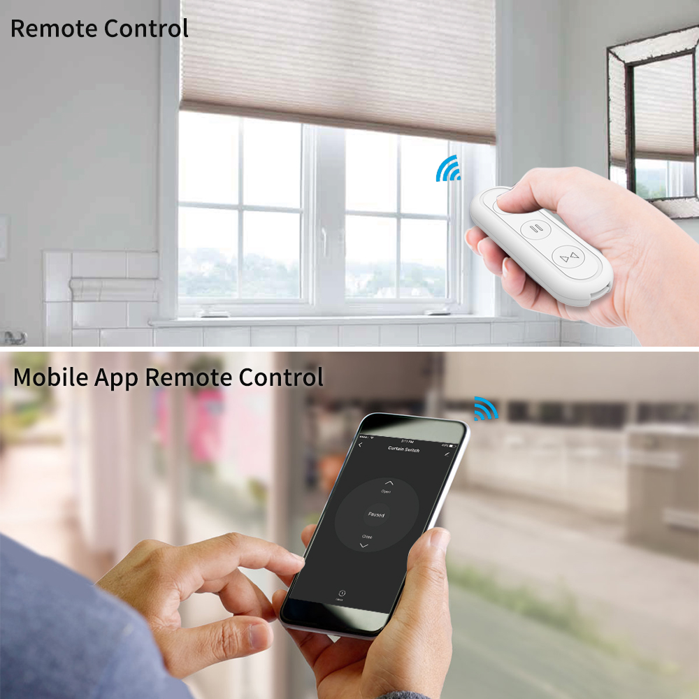 Tuya Smart Life Curtain Switch - مراجعة Universal Remote Smart Home وسعره