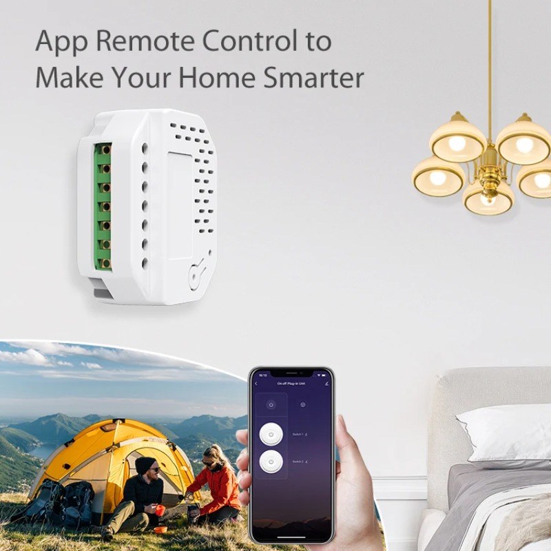 Matter Light Switch Module 2Ga - مراجعة Smart Home Matter وسعره