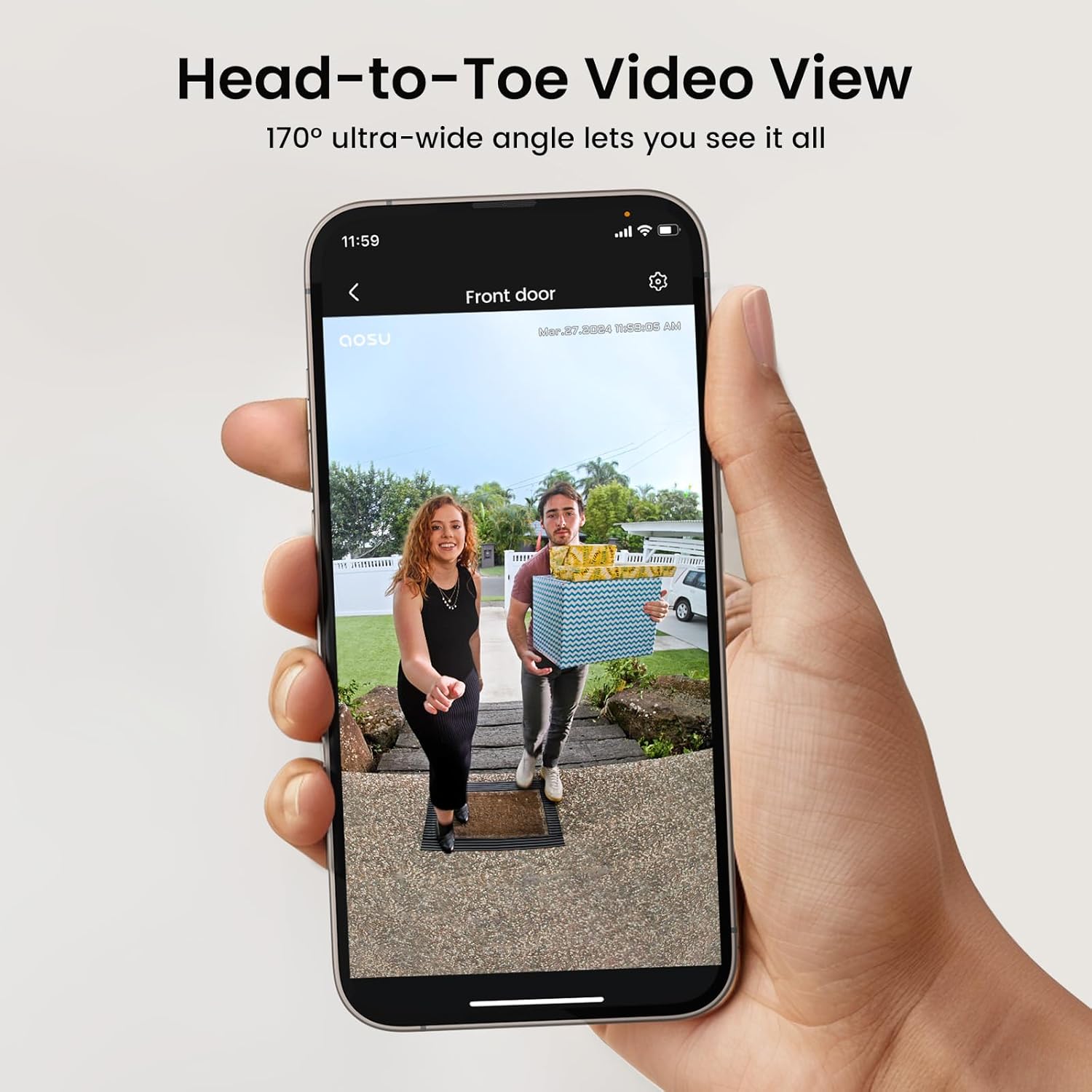 Wireless Doorbell Camera, 2.4G - مراجعة Wifi Doorbell Camera وسعره