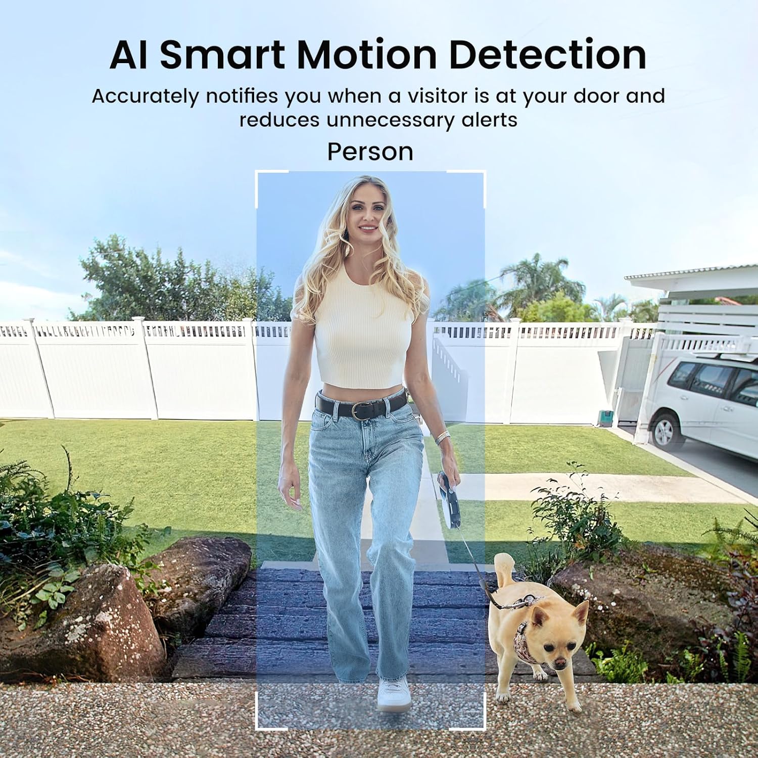 Wireless Doorbell Camera, 2.4G - مراجعة Wifi Doorbell Camera وسعره