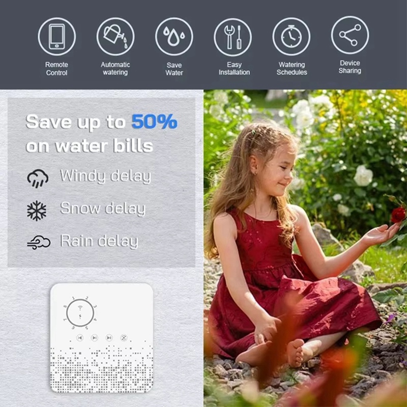 Tuya WiFi Smart Sprinkler Cont - مراجعة Smart Home Devices وسعره