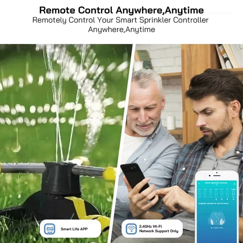 Tuya WiFi Smart Sprinkler Cont - مراجعة Smart Home Devices وسعره