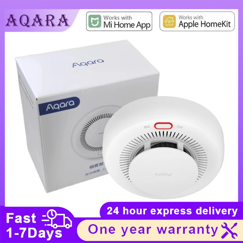 NEW Aqara Smoke Detector Senso - مراجعة Smart Smoke Detector وسعره