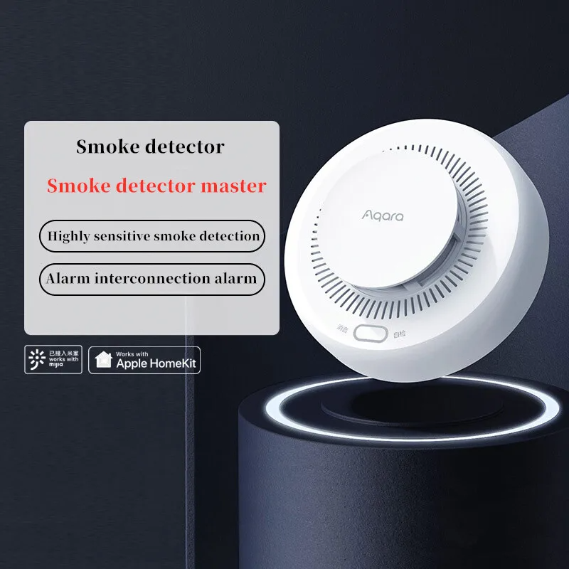 NEW Aqara Smoke Detector Senso - مراجعة Smart Smoke Detector وسعره