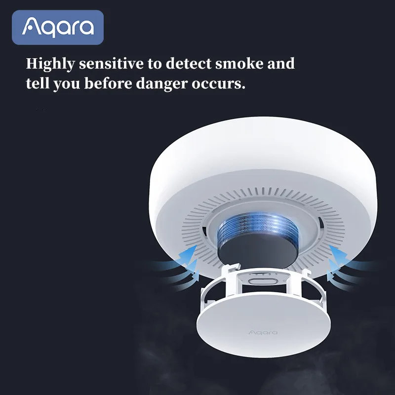 NEW Aqara Smoke Detector Senso - مراجعة Smart Smoke Detector وسعره