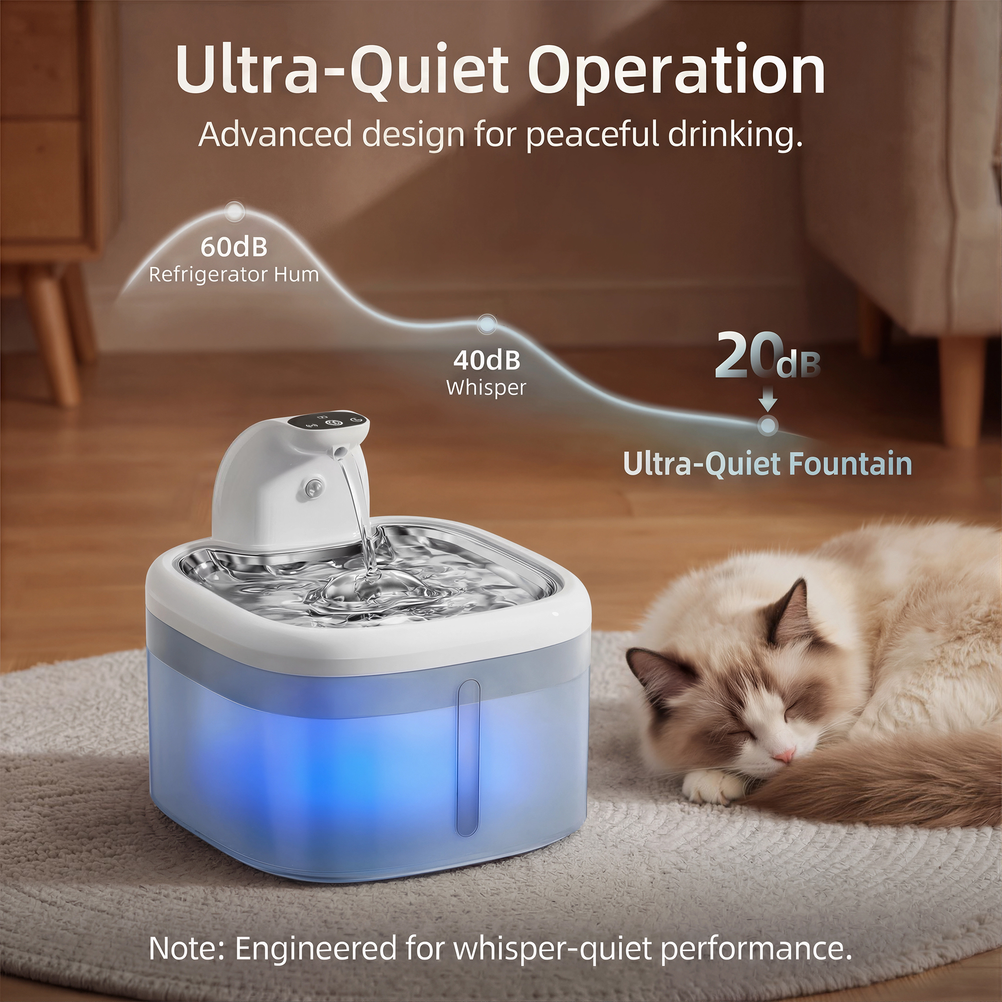 3.5L Wireless Cat Water Founta - مراجعة Home Smart Kettle وسعره