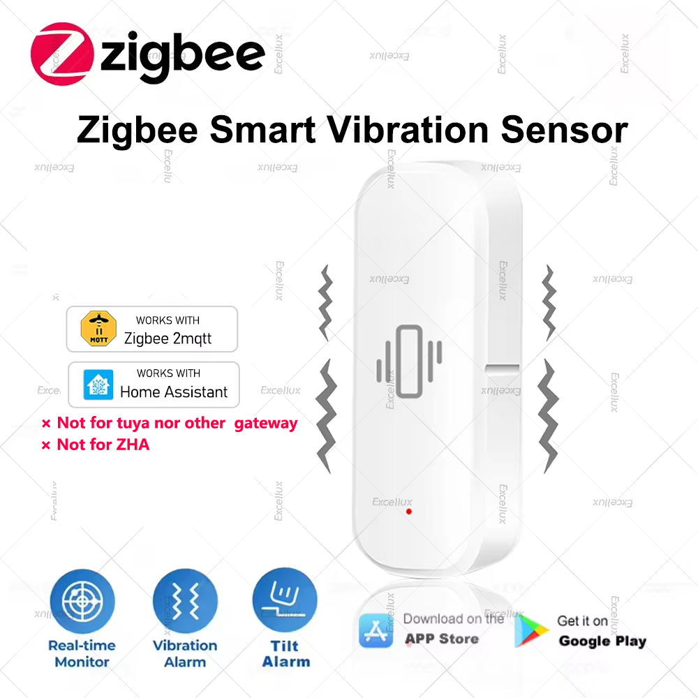 Zigbee Smart Vibration Sensor  - مراجعة Smart Home Setup وسعره