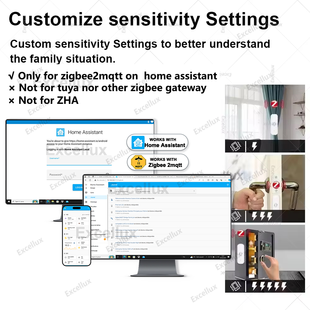 Zigbee Smart Vibration Sensor  - مراجعة Smart Home Setup وسعره