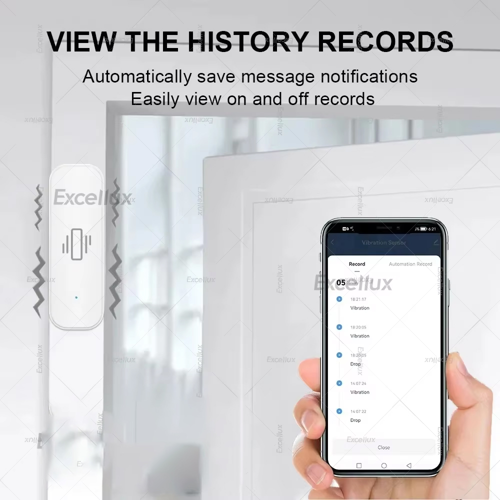 Zigbee Smart Vibration Sensor  - مراجعة Smart Home Setup وسعره