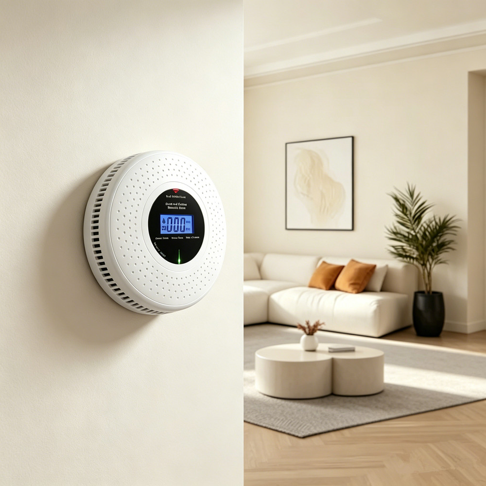 TUYA WiFi Smart Smoke and Carb - مراجعة Smart Smoke Detector وسعره