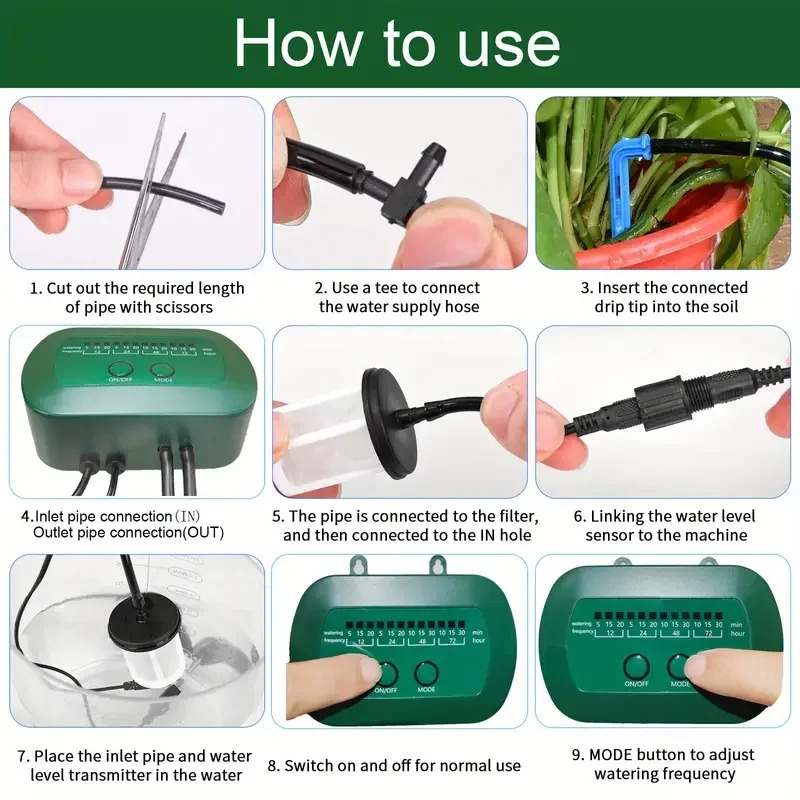 Solar Intelligent Irrigation K - مراجعة Smart Home Green وسعره