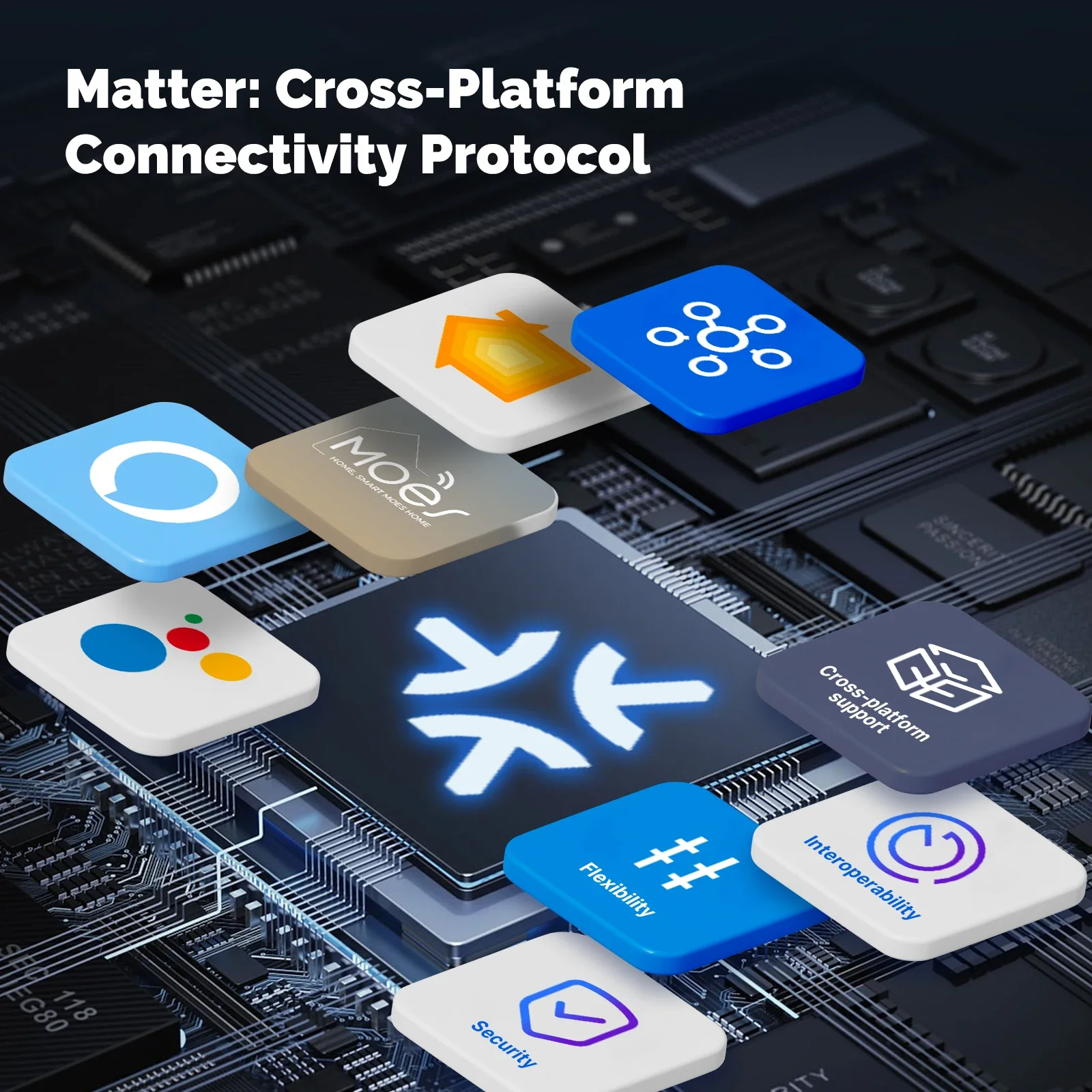MOES Matter Tuya WiFi Smart Li - مراجعة Smart Home Matter وسعره