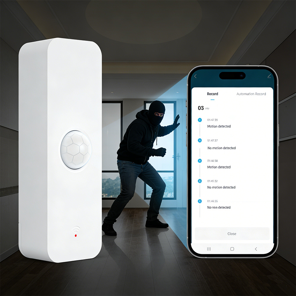 Tuya WiFi Zigbee PIR Motion Se - مراجعة Smart Home Matter وسعره