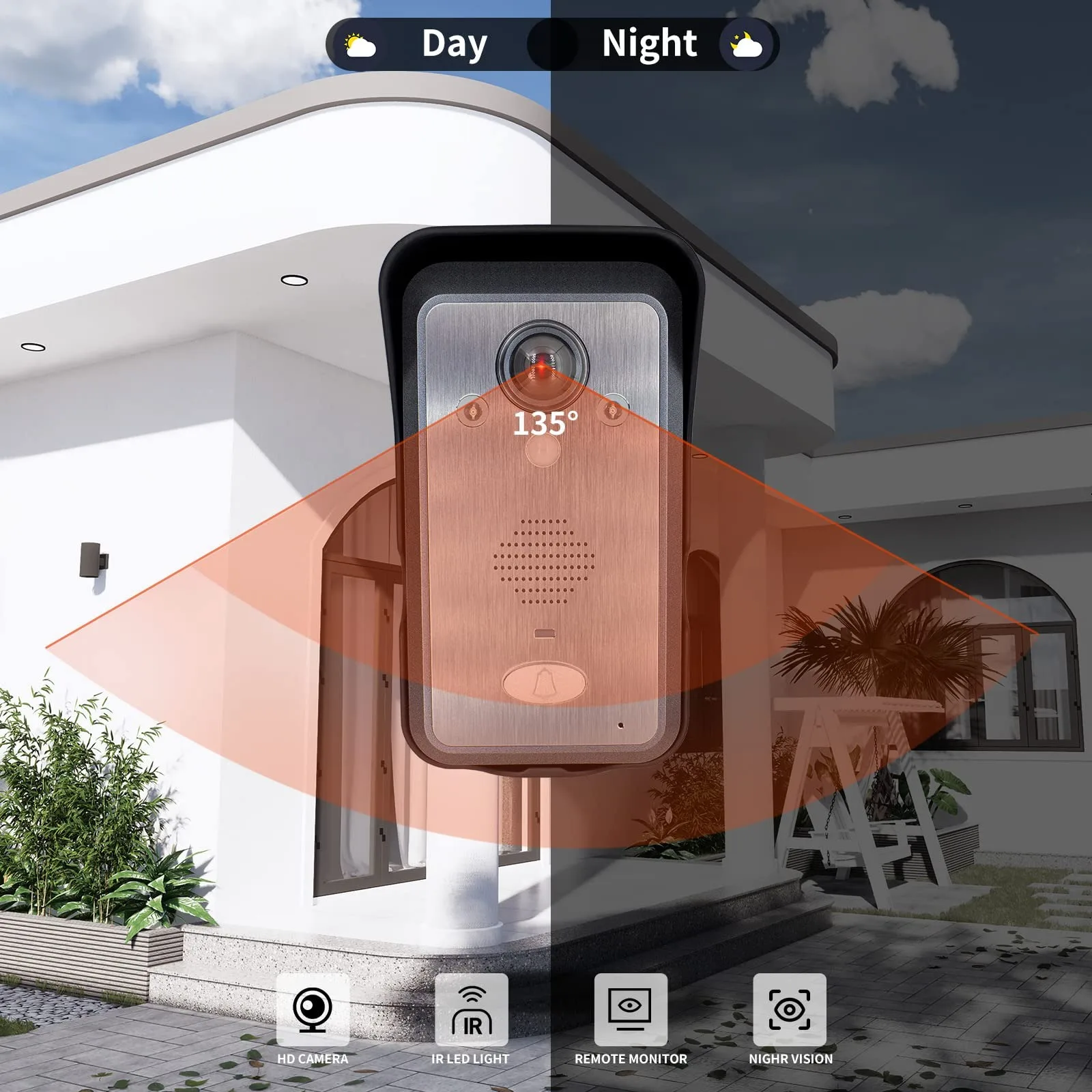 ANJIELO Tuya Smart 1080P Video - مراجعة Smart Home Video Doorbell Installation وسعره