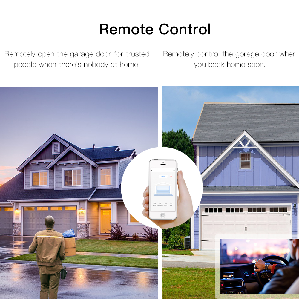 MOES Tuya WiFi Smart Garage Do - مراجعة Smart Home Matter وسعره