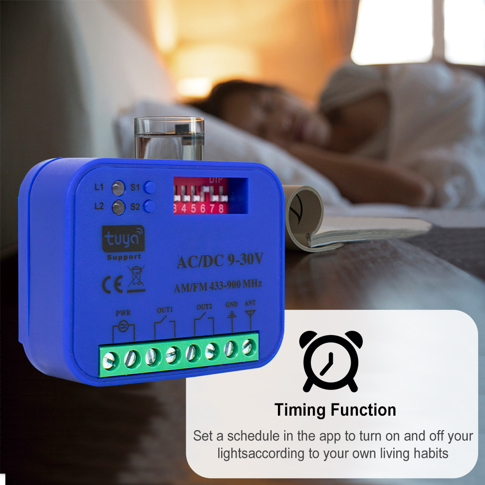 2CH Tuya WiFi Universal  Garag - مراجعة Universal Remote Smart Home وسعره