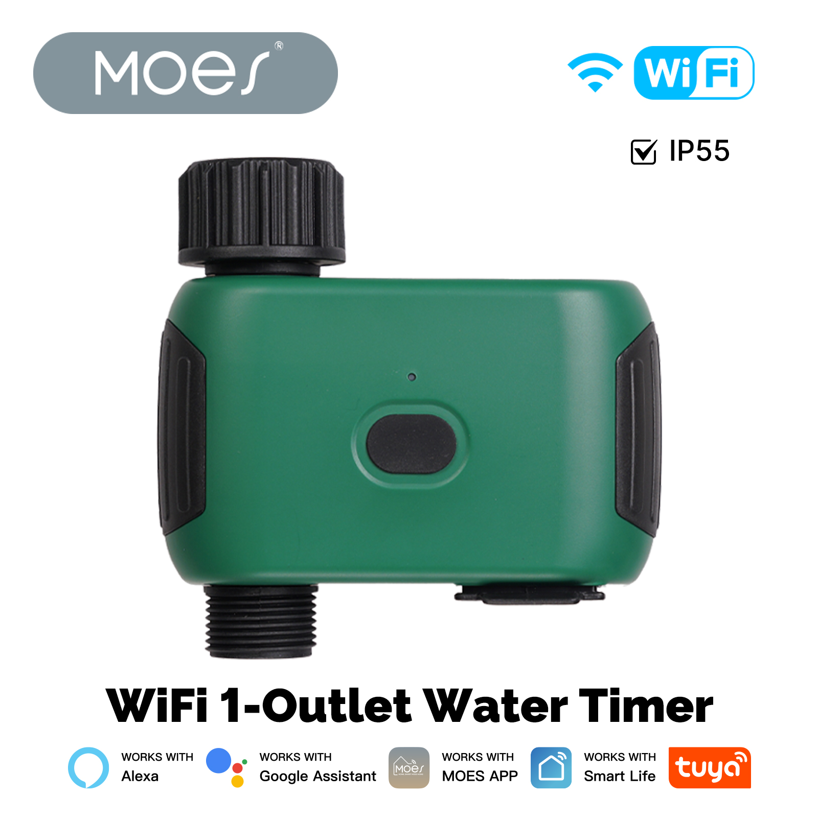 MOES Tuya Smart WiFi 1 Outlet  - مراجعة Smart Home Devices وسعره
