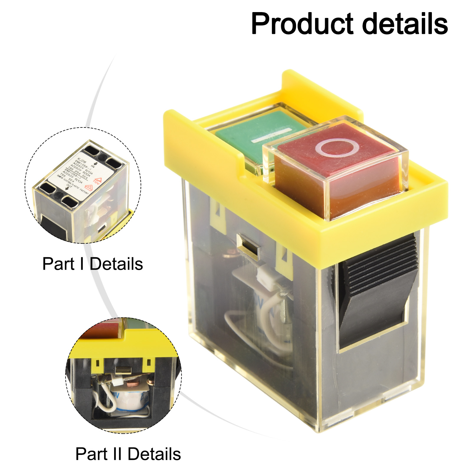 250V Switch KJD6 Switch Green  - مراجعة Smart Home Green وسعره