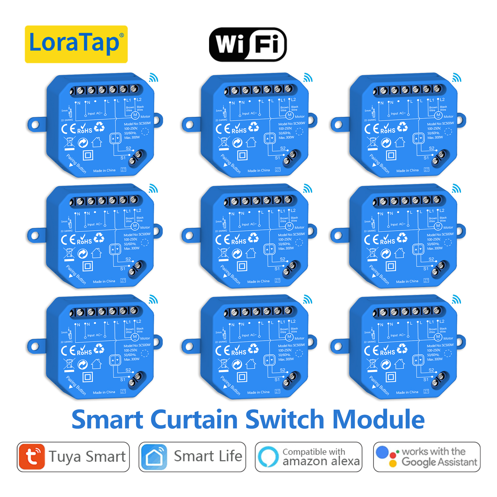 LoraTap Tuya Smart Roller Shut - مراجعة Universal Remote Smart Home وسعره