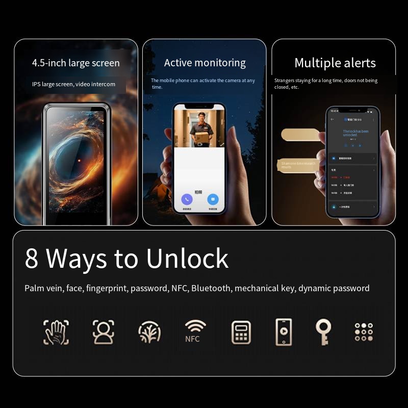 YN S11M Smart Home Digital Ele - مراجعة Wifi Doorbell Camera وسعره